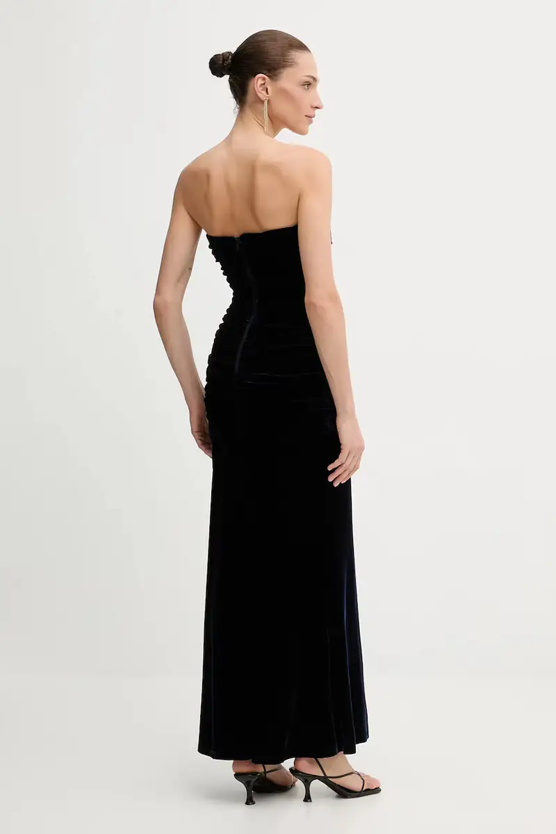 vestito ELVIRA colore nero 59692DB Blu navy miniatura 3