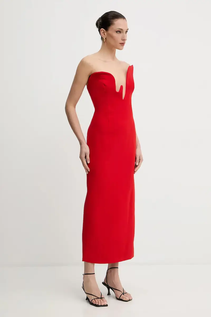 vestito ROSALYN Rosso miniatura 2