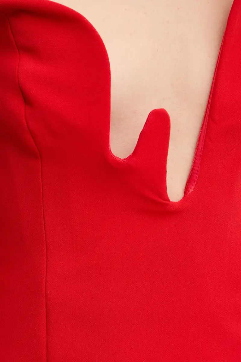 vestito ROSALYN Rosso miniatura 5