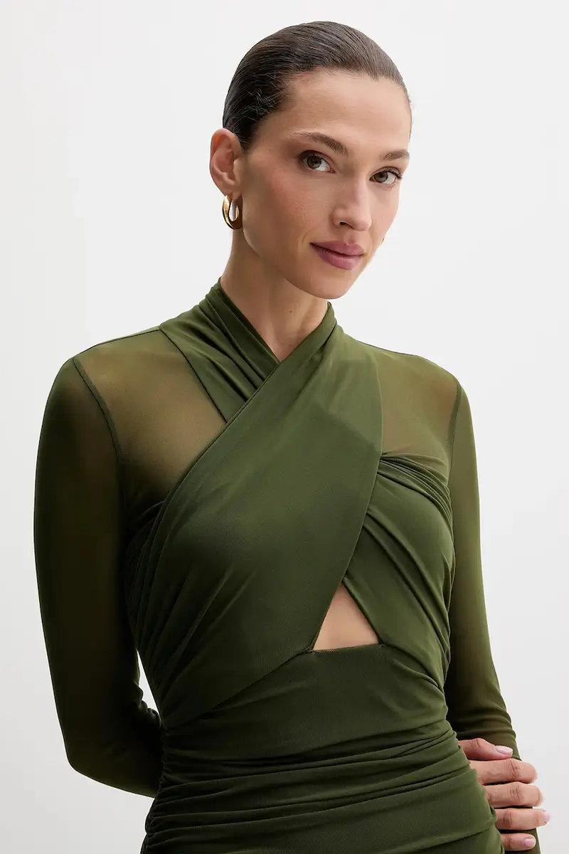 vestito Verde miniatura 4