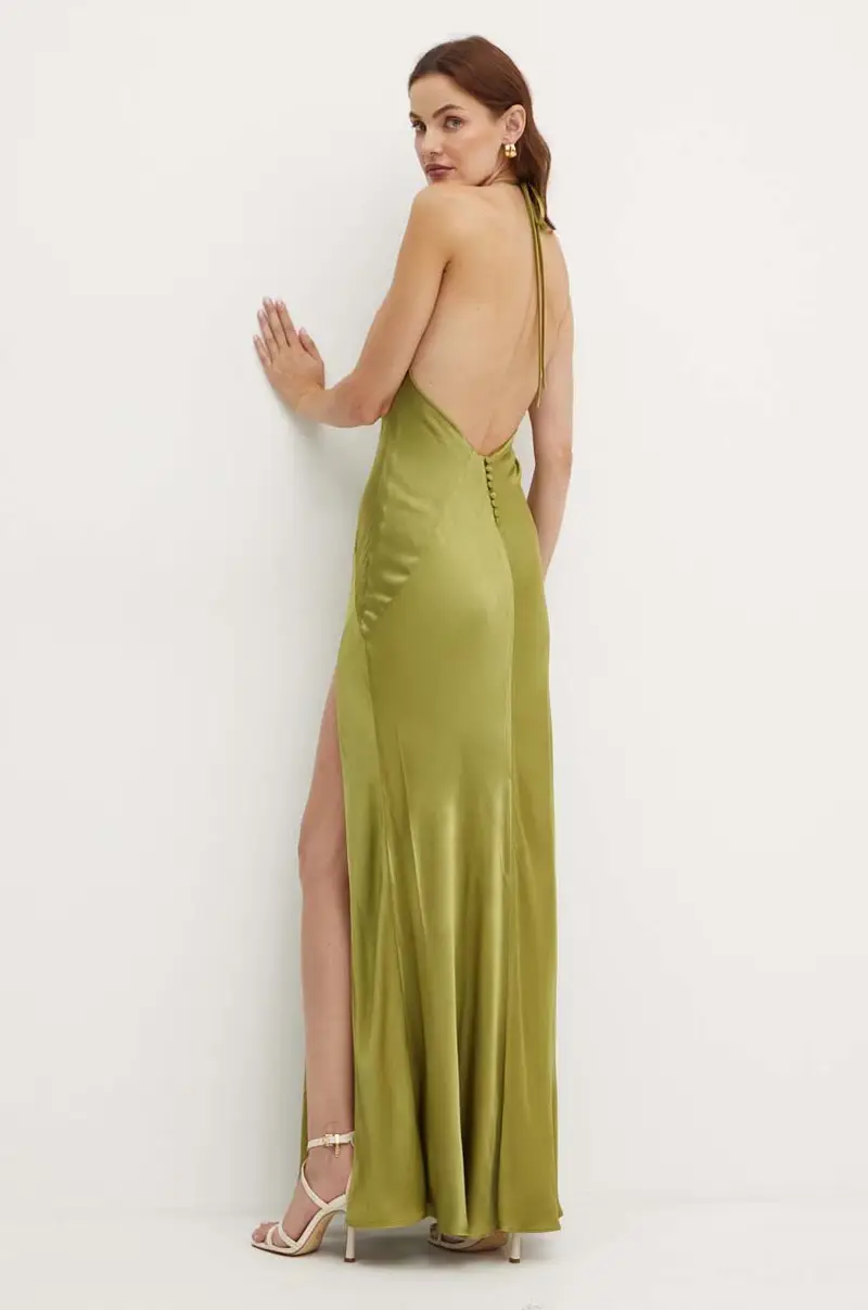 vestito YVE colore verde 59315DB miniatura 2