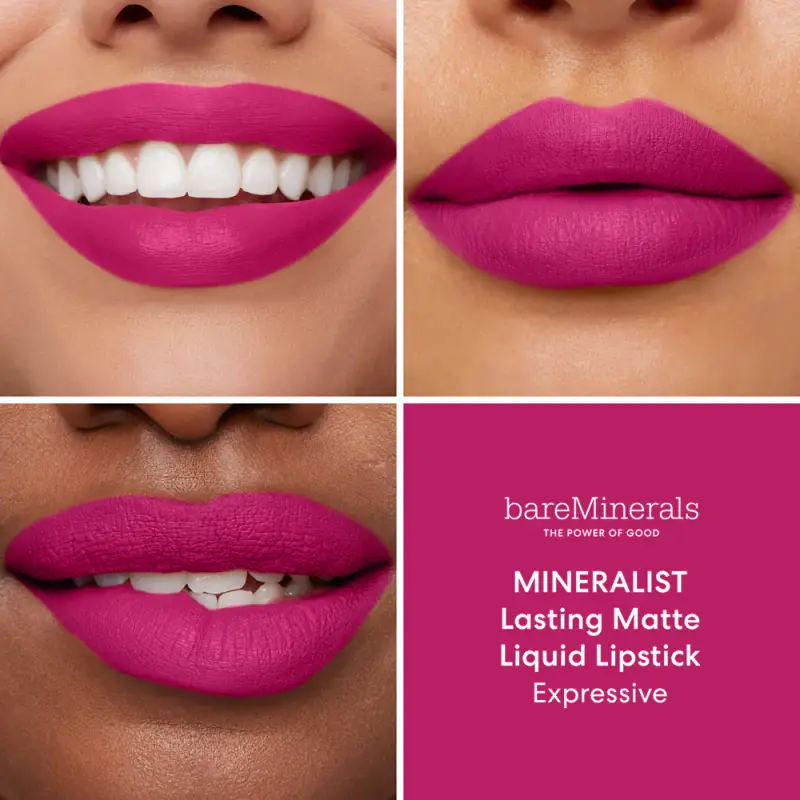 Labbra Mineralist Lasting Matte Liquid Lipstick Expressive - Rossetti miniatura 3