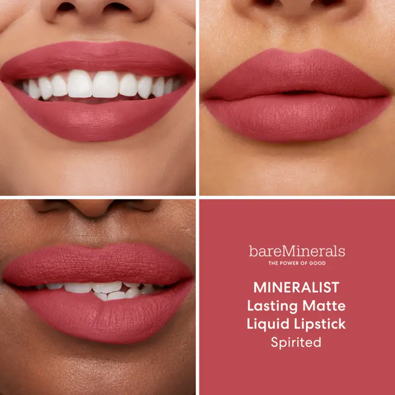 Labbra Mineralist Lasting Matte Liquid Lipstick Spirited - Rossetti miniatura 3