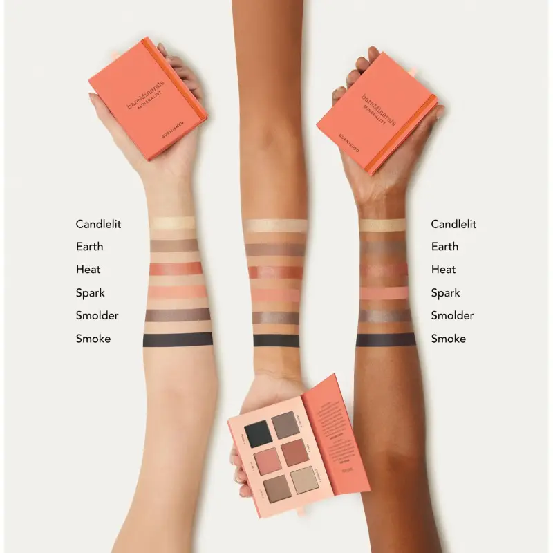 Occhi Mineralist Eyeshadow Palette Burnished - Ombretti, Palette miniatura 2