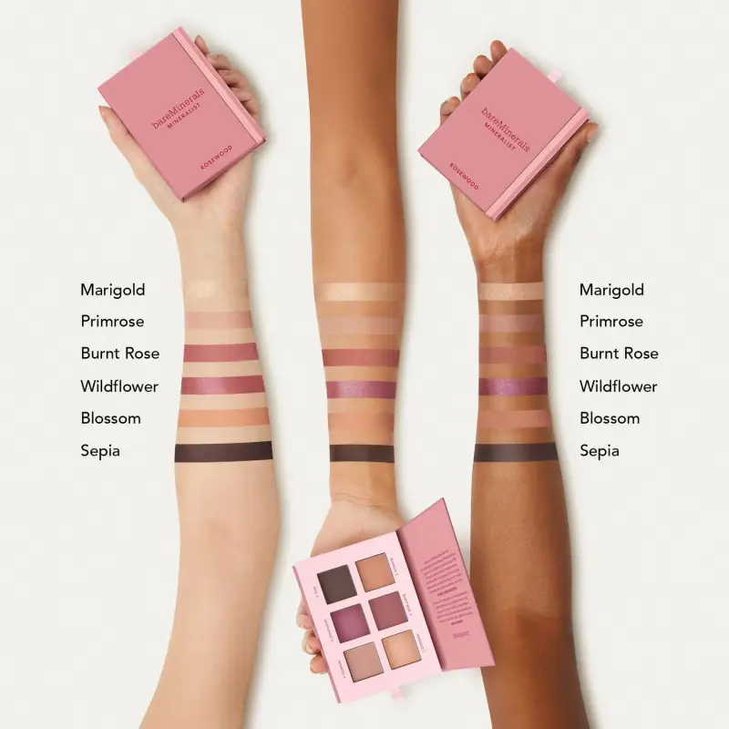 Occhi Mineralist Eyeshadow Palette Rosewood - Ombretti, Palette miniatura 2