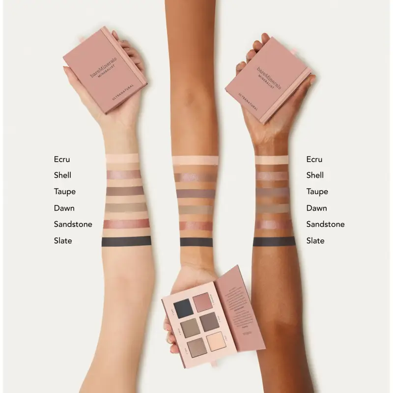 Occhi Mineralist Eyeshadow Palette Ultranatural - Ombretti, Palette miniatura 2