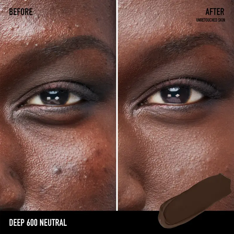 Viso BAREPRO 16 HR WEAR All Over Skin-Perfecting Matte Concealer Deep 600 Neutral - Correttori miniatura 5