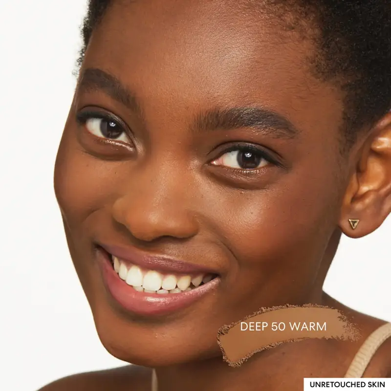 Viso Barepro 16HR Skin-Perfecting Powder Foundation Deep 50 Warm - Fondotinta miniatura 4