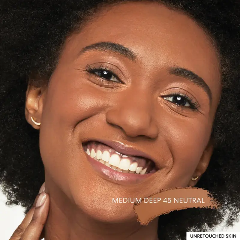 Viso Barepro 16HR Skin-Perfecting Powder Foundation Medium Deep 45 Neutral - Fondotinta miniatura 4