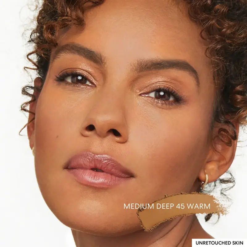 Viso Barepro 16HR Skin-Perfecting Powder Foundation Medium Deep 45 Warm - Fondotinta miniatura 4