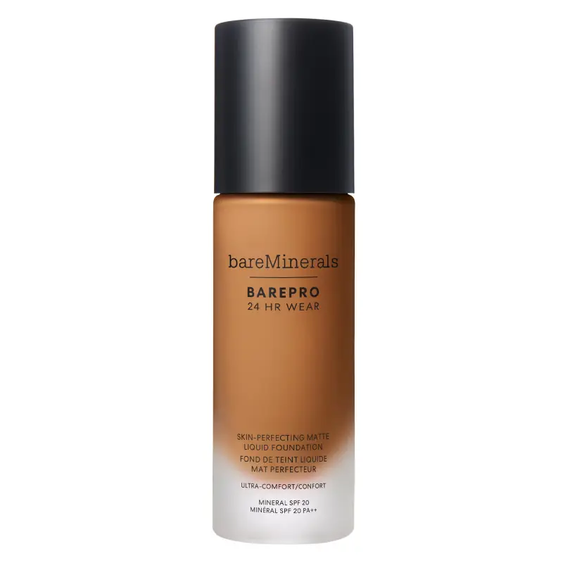 Viso BAREPRO 24 HR WEAR Skin-Perfecting Matte Liquid Foundation Deep 51 Warm - Fondotinta