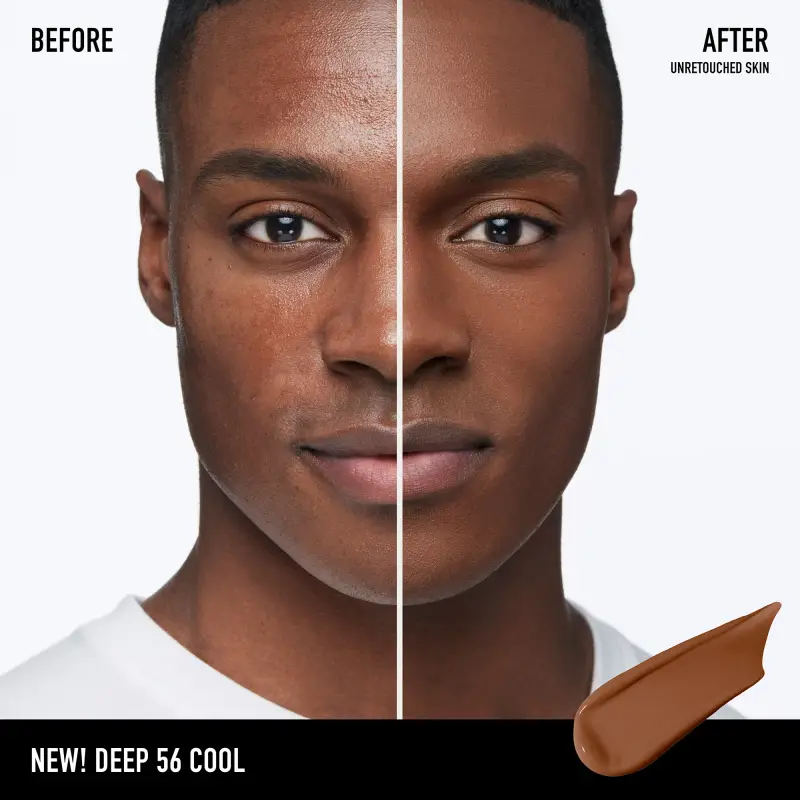 Viso BAREPRO 24 HR WEAR Skin-Perfecting Matte Liquid Foundation Deep 56 Cool - Fondotinta miniatura 3