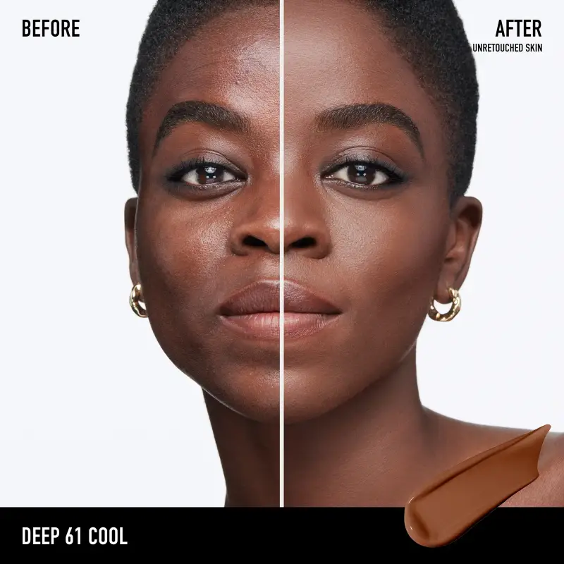 Viso BAREPRO 24 HR WEAR Skin-Perfecting Matte Liquid Foundation Deep 61 Cool - Fondotinta miniatura 3