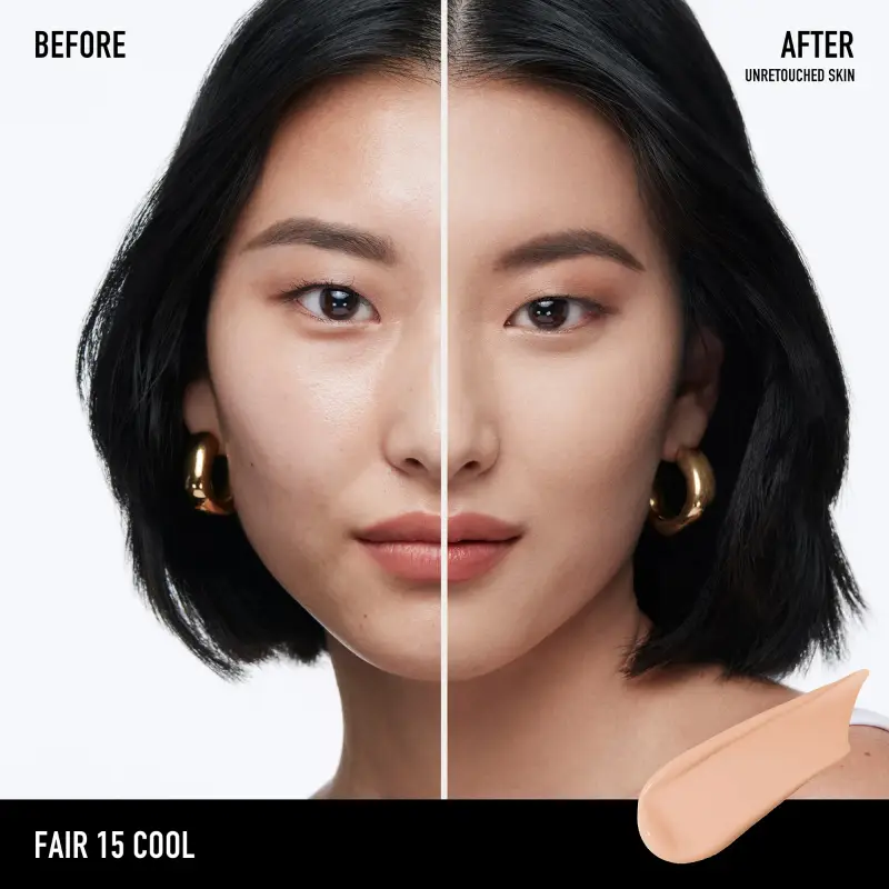 Viso BAREPRO 24 HR WEAR Skin-Perfecting Matte Liquid Foundation Fair 15 Cool - Fondotinta miniatura 3