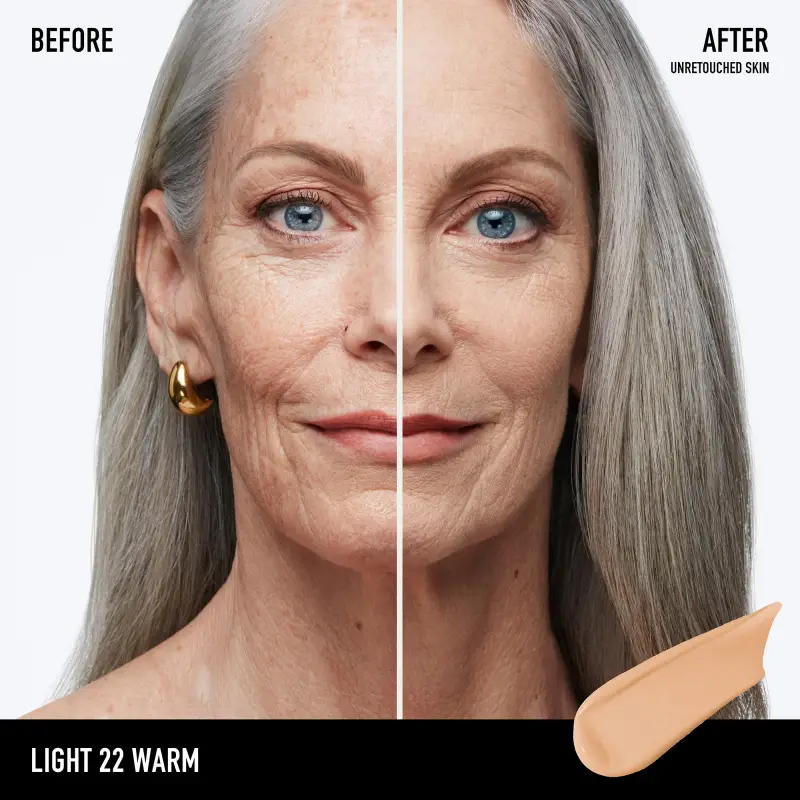 Viso BAREPRO 24 HR WEAR Skin-Perfecting Matte Liquid Foundation Light 22 Warm - Fondotinta miniatura 3