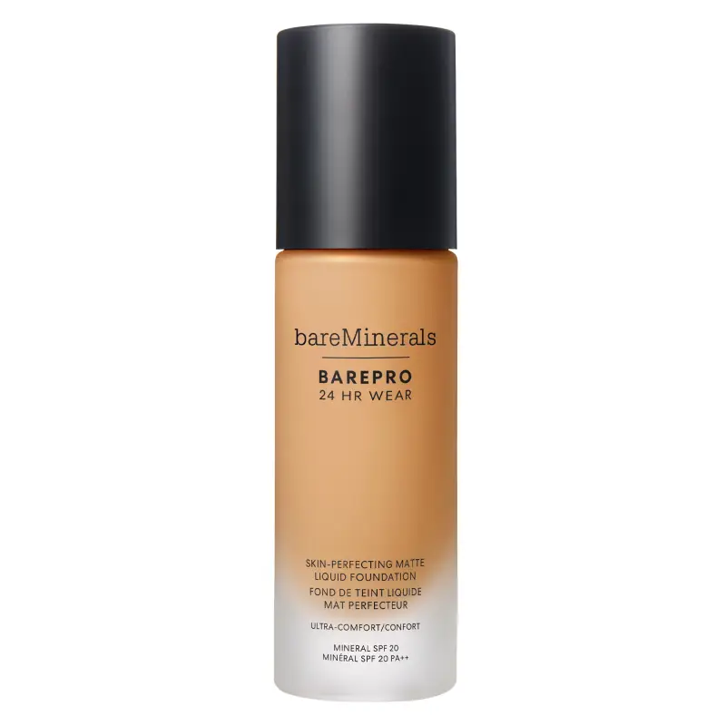 Viso BAREPRO 24 HR WEAR Skin-Perfecting Matte Liquid Foundation Medium 35 Warm - Fondotinta
