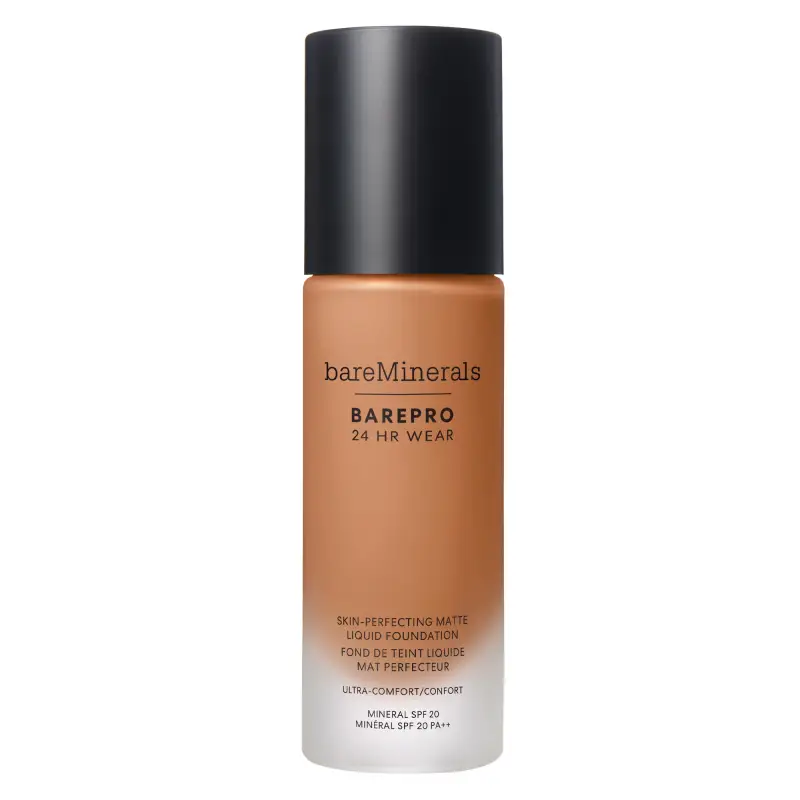Viso BAREPRO 24 HR WEAR Skin-Perfecting Matte Liquid Foundation Medium Deep 46 Cool - Fondotinta