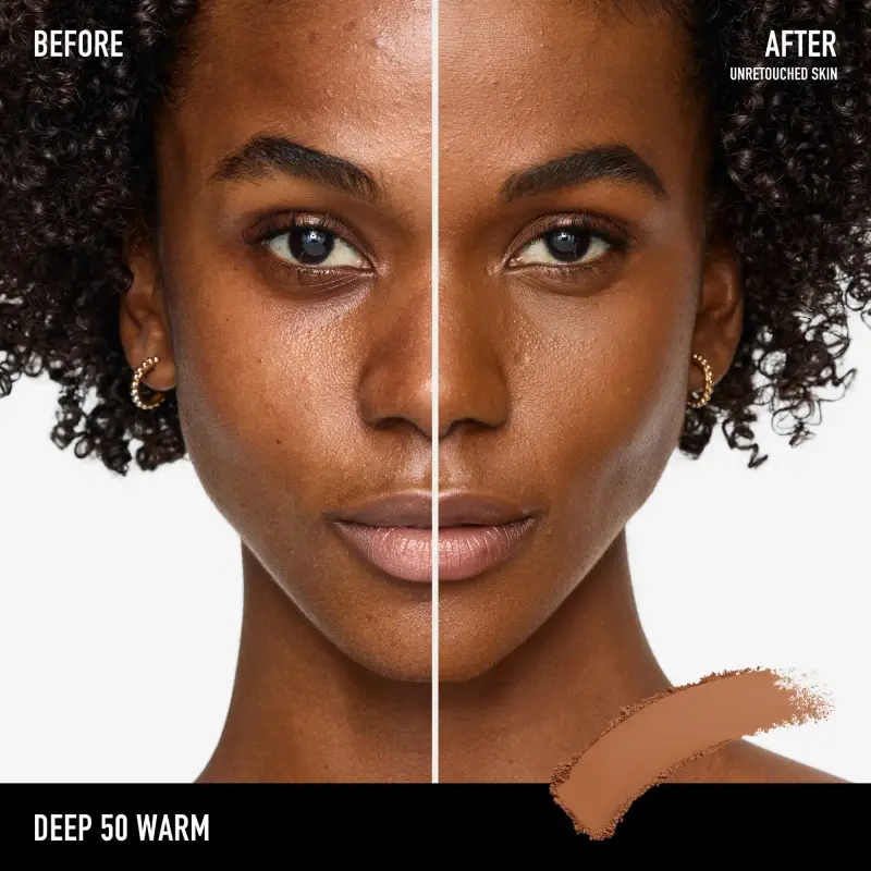 Viso BAREPRO 24HR Skin-Perfecting Powder Foundation Deep 50 Warm - Fondotinta miniatura 3