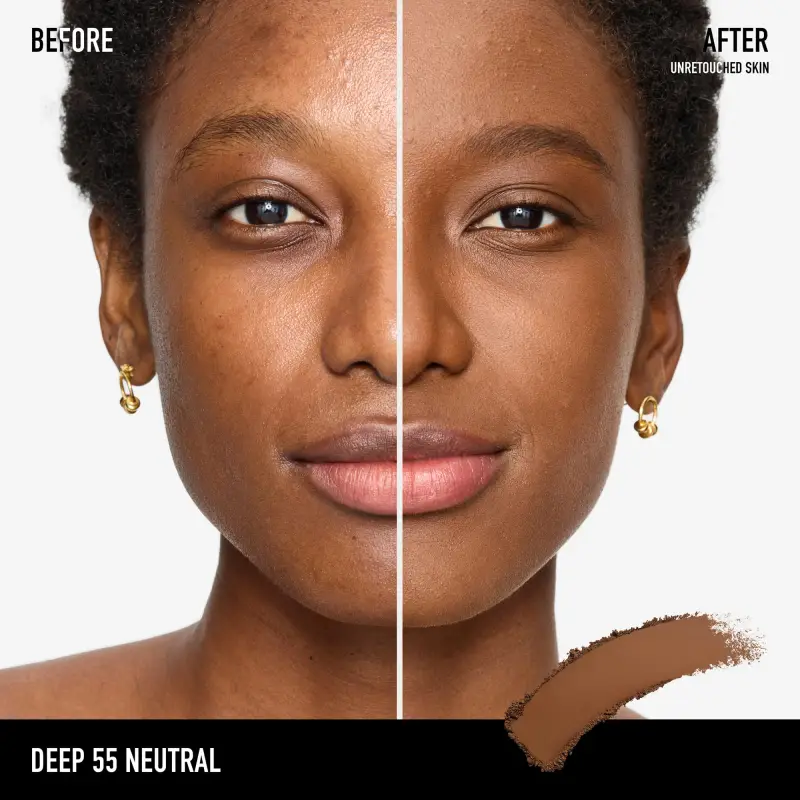 Viso BAREPRO 24HR Skin-Perfecting Powder Foundation Deep 55 Neutral - Fondotinta miniatura 3