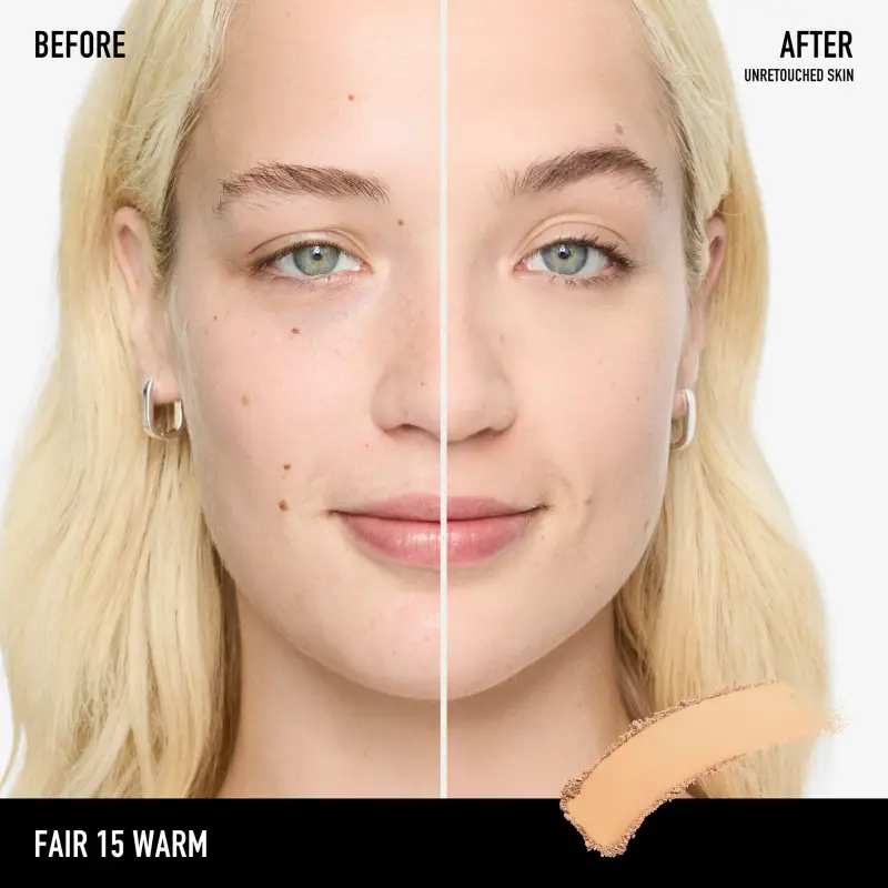 Viso BAREPRO 24HR Skin-Perfecting Powder Foundation Fair 15 Warm - Fondotinta miniatura 3