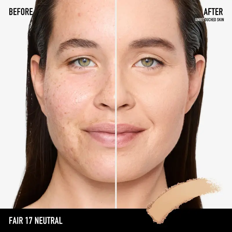 Viso BAREPRO 24HR Skin-Perfecting Powder Foundation Fair 17 Neutral - Fondotinta miniatura 3