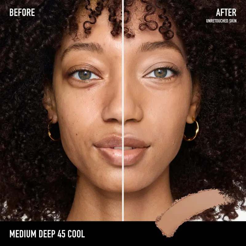 Viso BAREPRO 24HR Skin-Perfecting Powder Foundation Medium Deep 45 Cool - Fondotinta miniatura 3