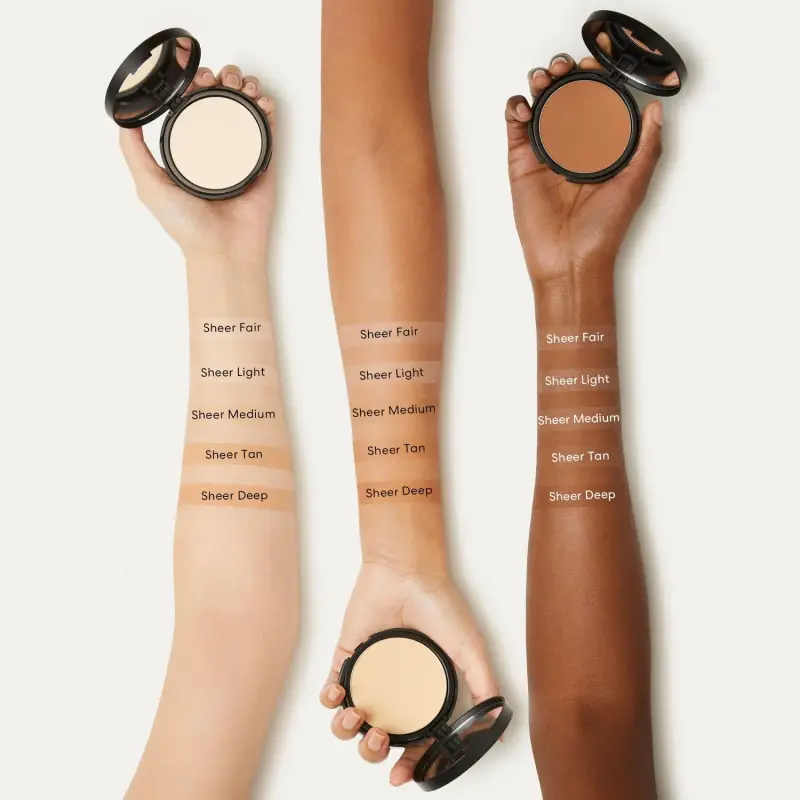 Viso Original Mineral Veil Pressed Setting Powder Sheer Fair - Cipria miniatura 4