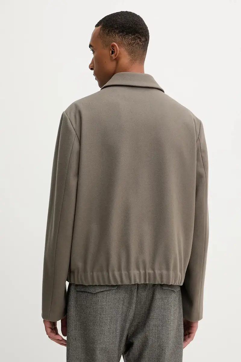 giacca in misto lana Capospalla Magan colore marrone CSU5234.444 miniatura 3