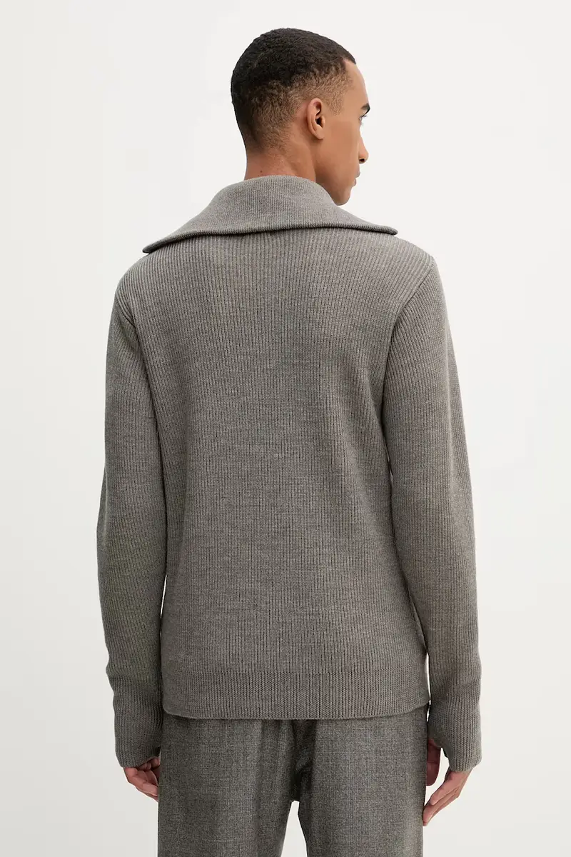 maglione in lana Knitwear Batigia uomo colore marrone KNU5289.305 miniatura 3