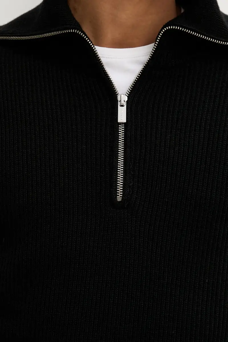 maglione in lana Knitwear Batigia uomo colore nero KNU5289.305 miniatura 5