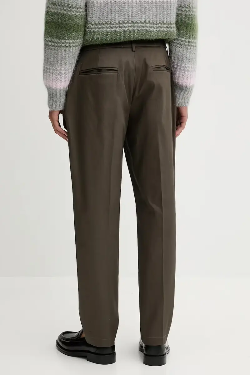 pantaloni in cotone Pantalone Gazara uomo colore verde PAU5256.2785 miniatura 3