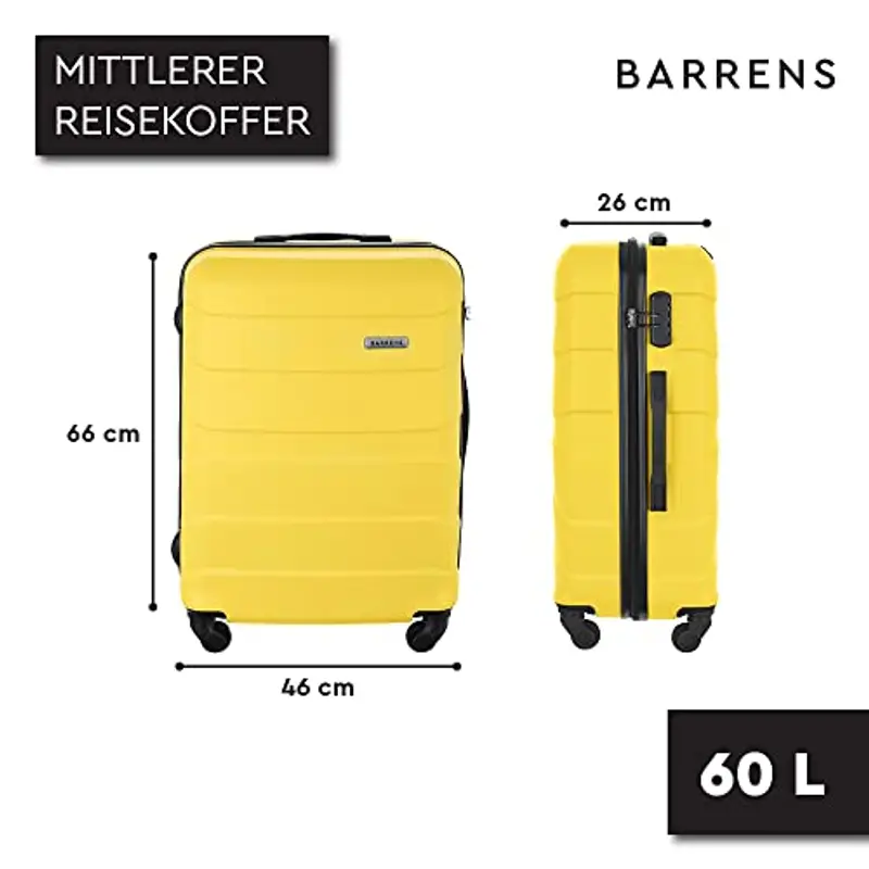 BARRENS Astuccio per cosmetici | Astuccio da viaggio con maniglia | Bagaglio a mano | Da agganciare alla valigia o da miniatura 2