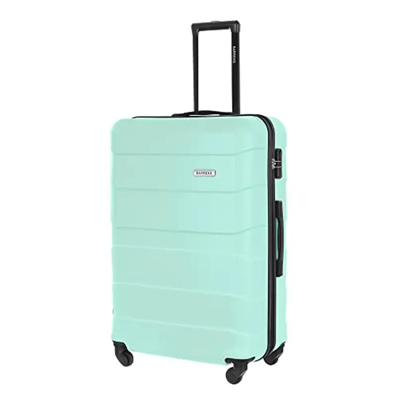 BARRENS Valigia Grande Rigida Trolley da Stiva XL 77 cm ABS con 4 Ruote Bagaglio Valigie Leggera 91 L Organizzazione