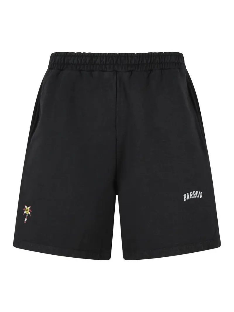 Barrow Bermuda in cotone nero