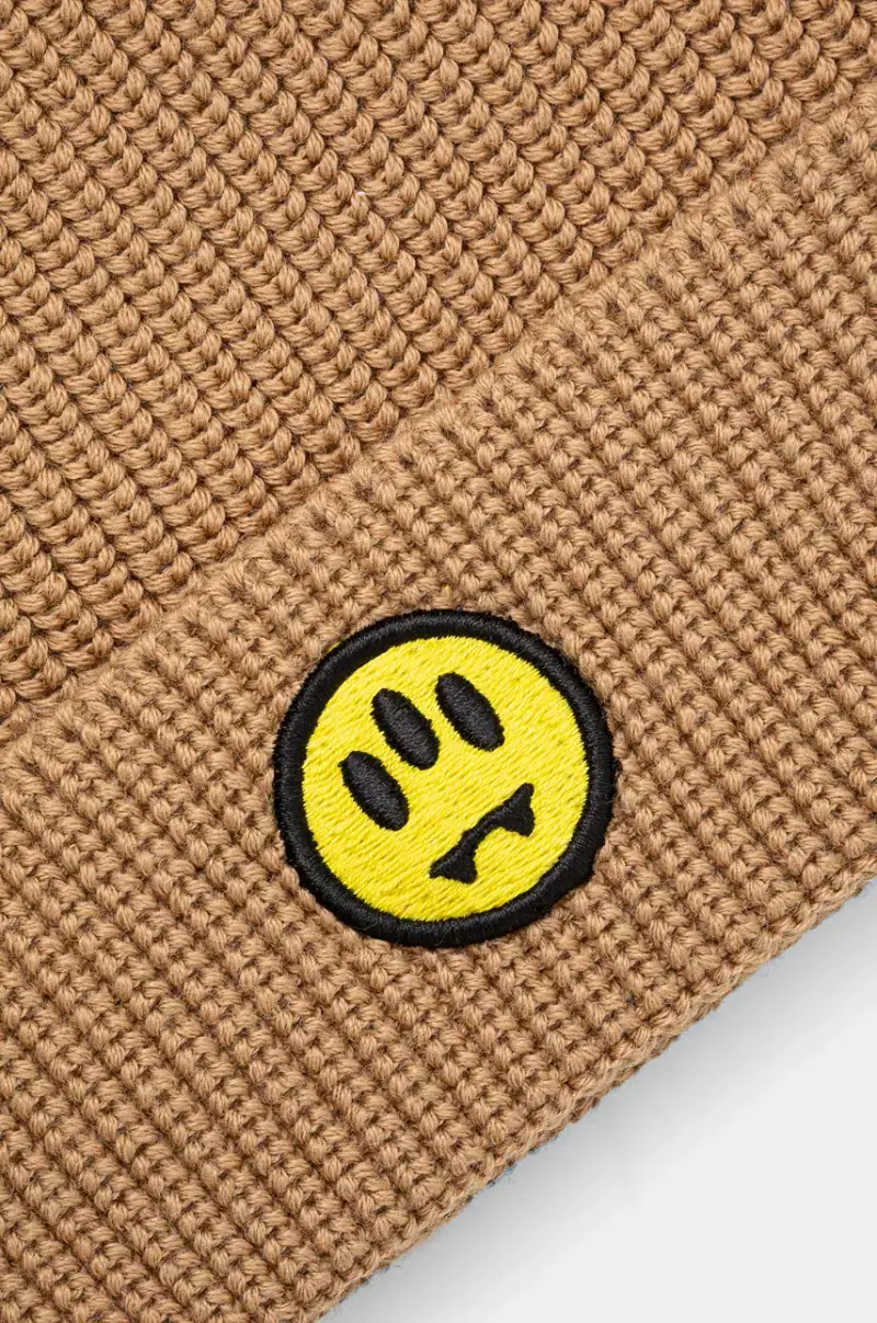 berretto in lana colore beige F4BWUAHT025 miniatura 3