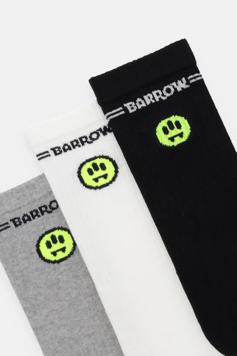 calzini pacco da 3 colore nero F5BWUAPK130 miniatura 2