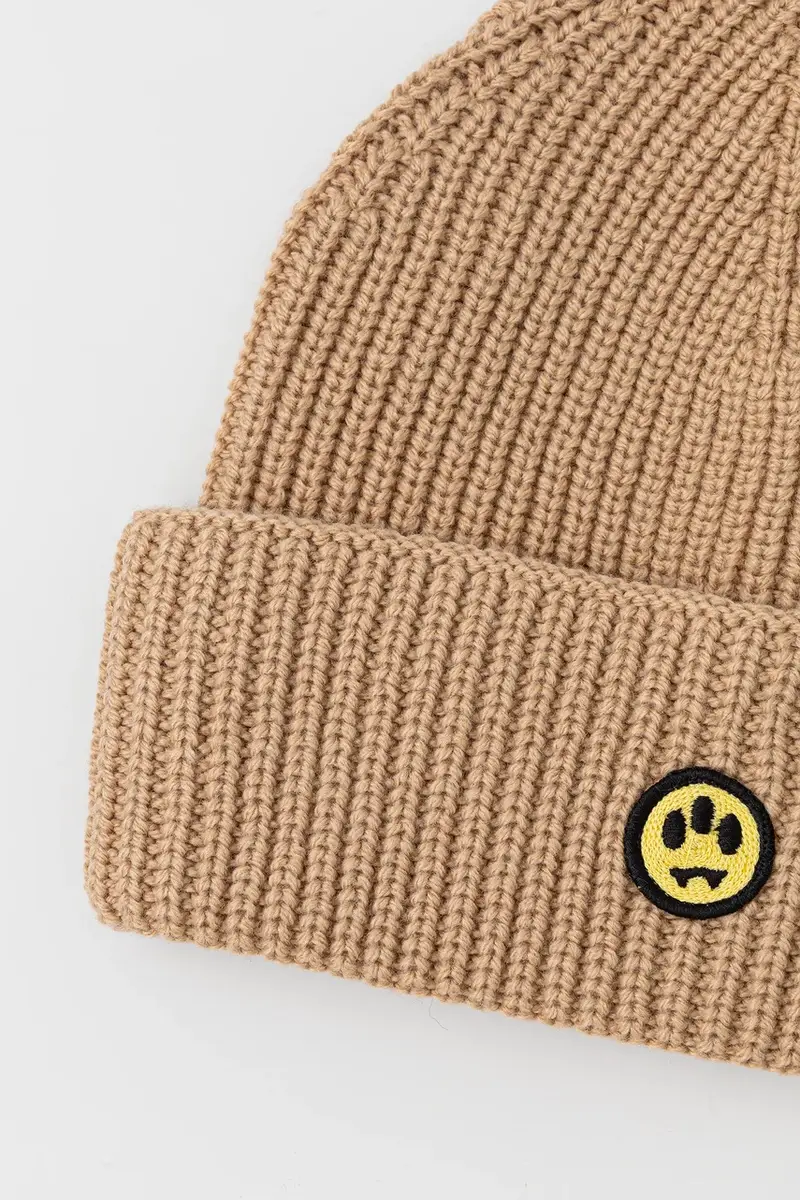 cappello con lana colore beige F5BWUAHT094 miniatura 3