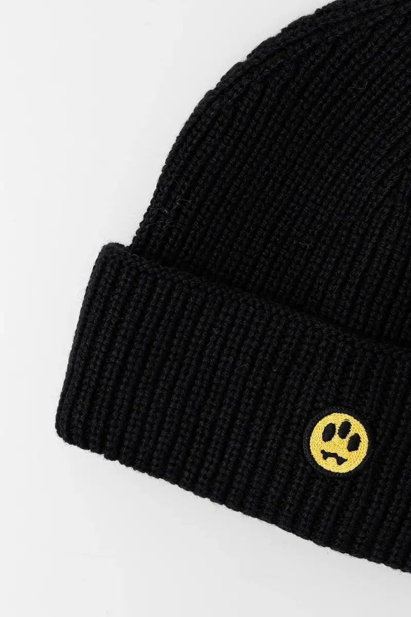 cappello con lana colore nero F5BWUAHT094 miniatura 3