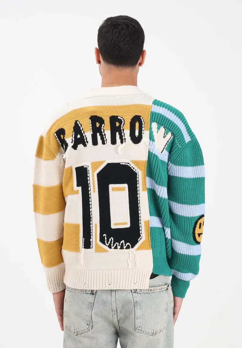 BARROW Cardigan Uomo Verde 3243061 miniatura 3