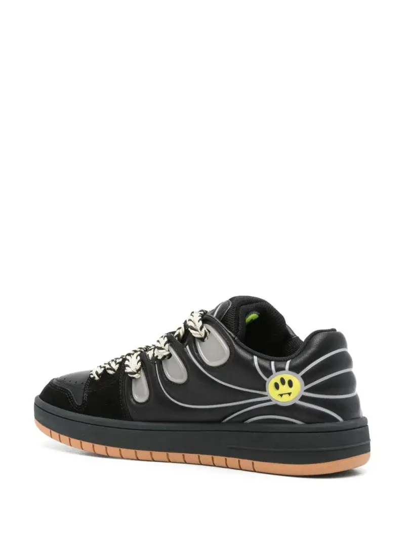 Barrow Sneakers nere con dettagli unici miniatura 2
