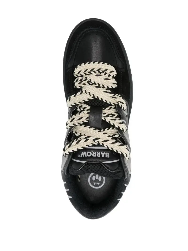 Barrow Sneakers nere con dettagli unici miniatura 3
