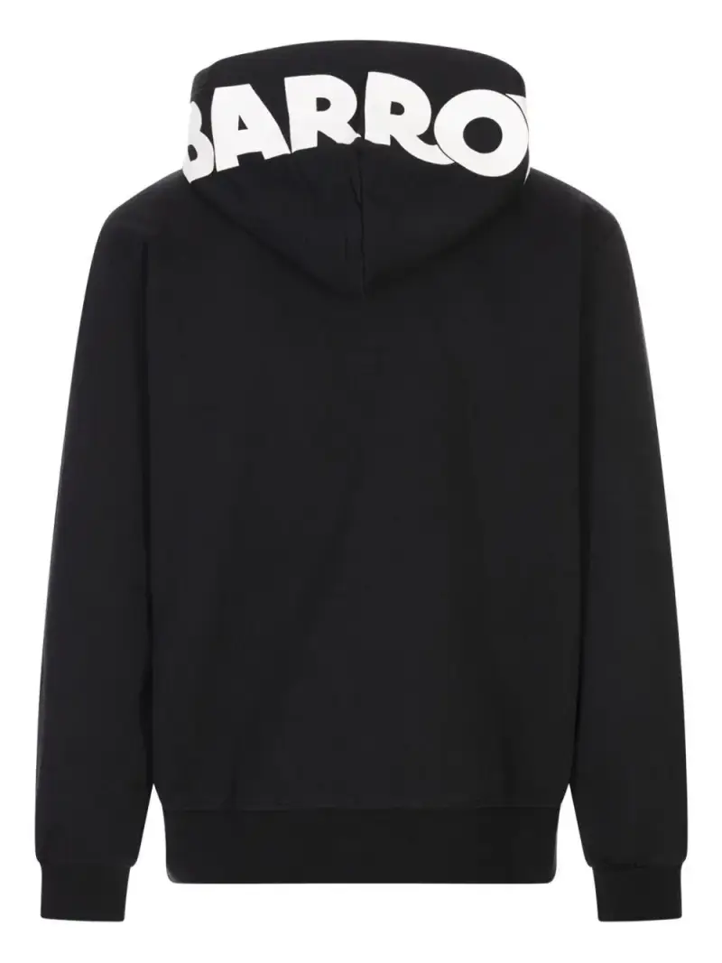 Barrow Felpa nera con cappuccio miniatura 2