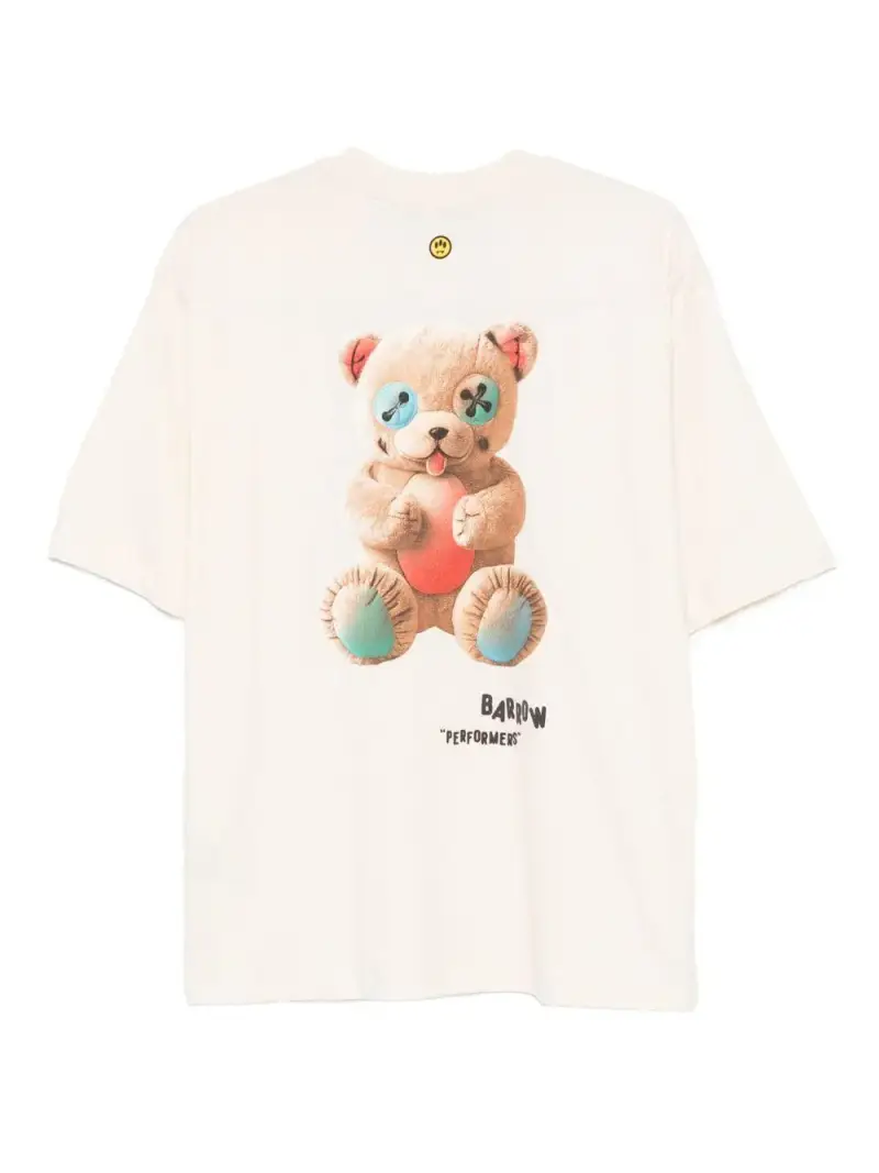 BARROW T-shirt Crema 4015417 miniatura 3