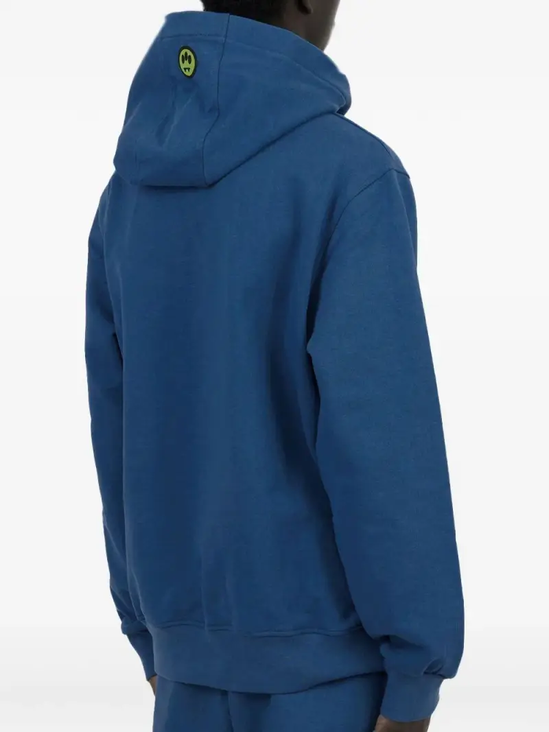 Felpa blu mini logo retro miniatura 3