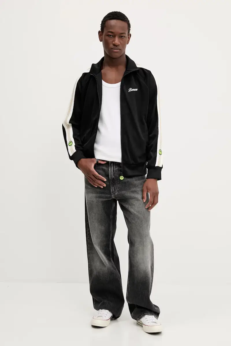 felpa colore nero S5BWUAJK069 miniatura 4