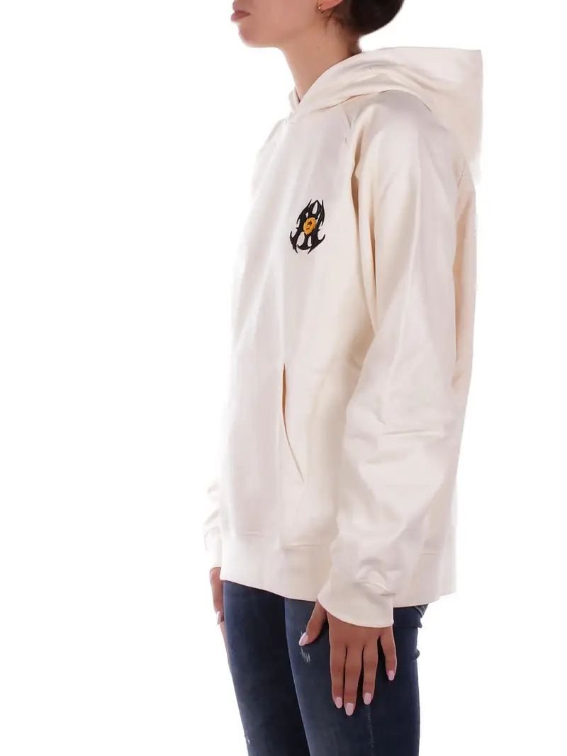 Felpa Unisex BARROW Crema Hoodie unisex miniatura 2