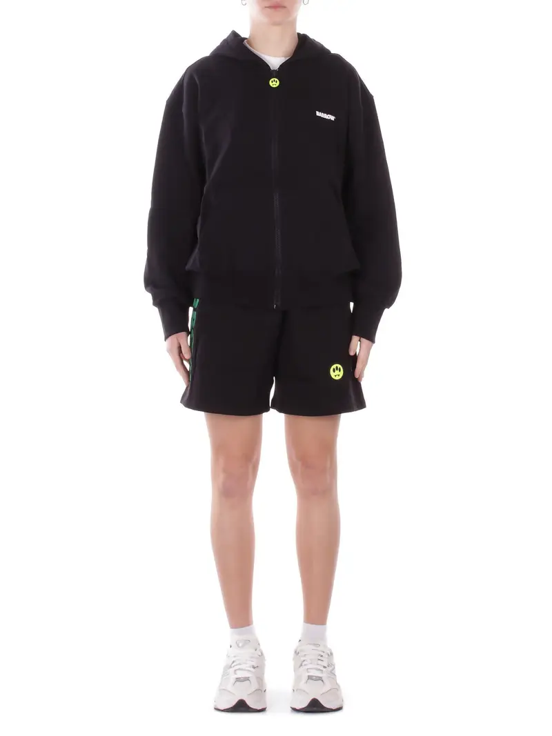 Felpa Unisex BARROW Nero Zip hoodie