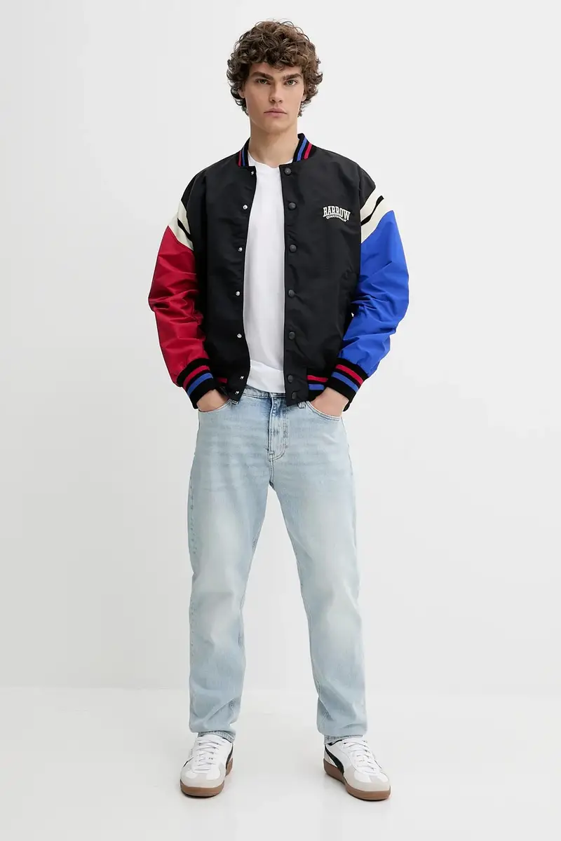 giacca bomber colore nero S5BWUABO091 miniatura 2