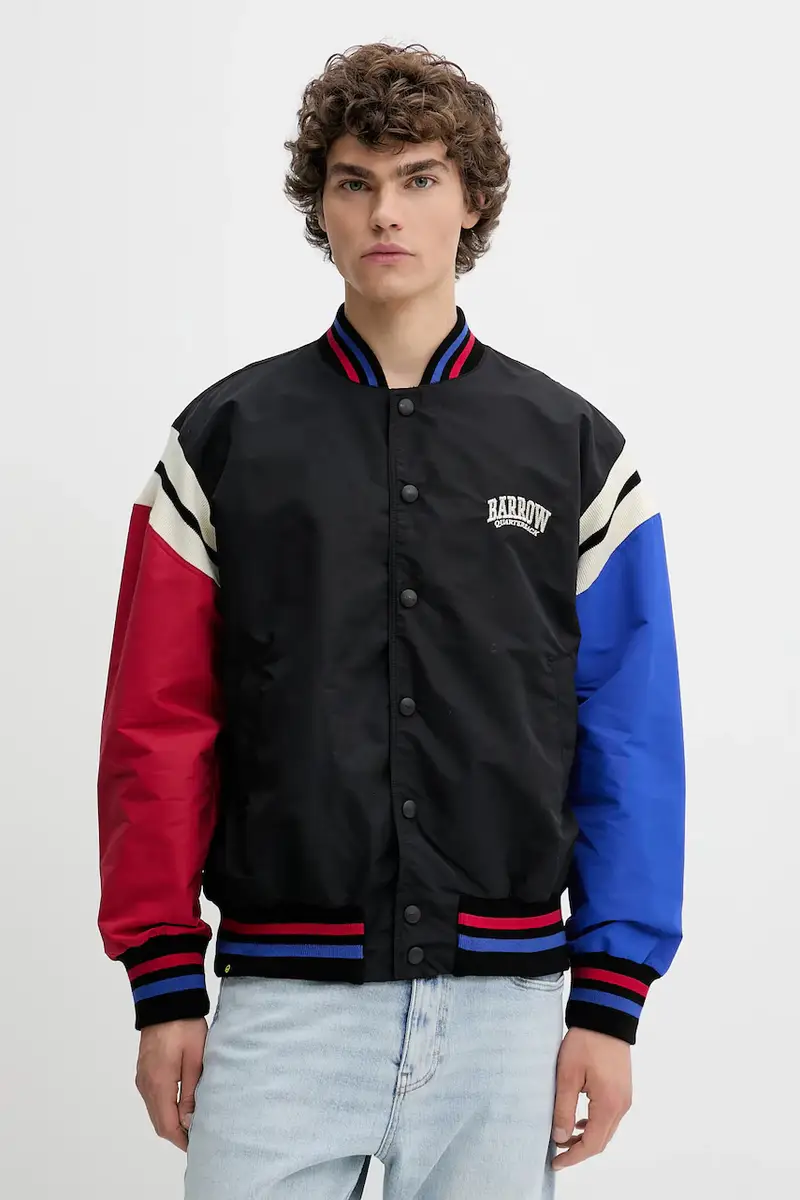 giacca bomber colore nero S5BWUABO091