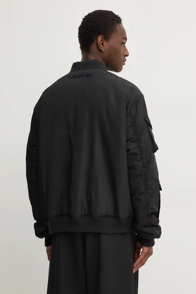 giacca bomber uomo colore nero F4BWUAJK003 miniatura 3